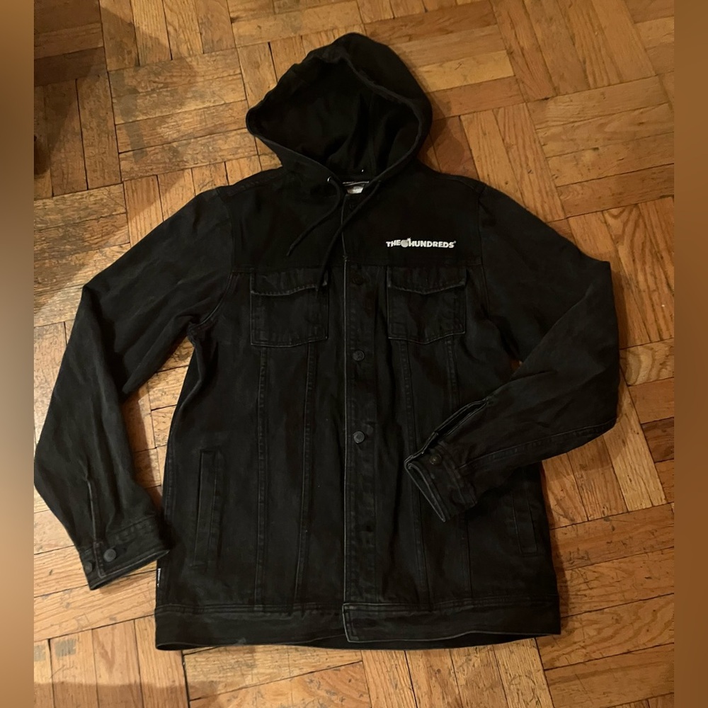 The Hundreds Black Hooded Jacket